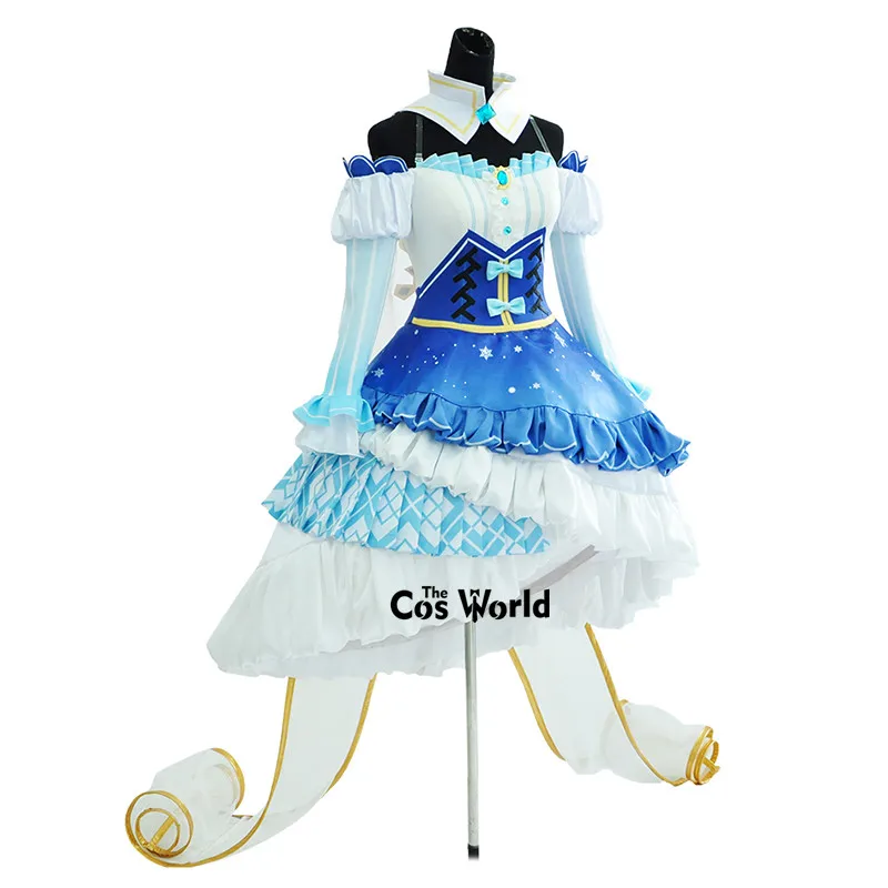 2019 Miku Prinzessin Schneekleid Uniform Outfits Anime Cosplay Kostüme 8