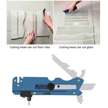 Нож для резки стекла профессиональный резак для плитки шестиколесный Набор для резки металла инструмент для резки плитки пластиковый резак Горячая Прямая поставка
