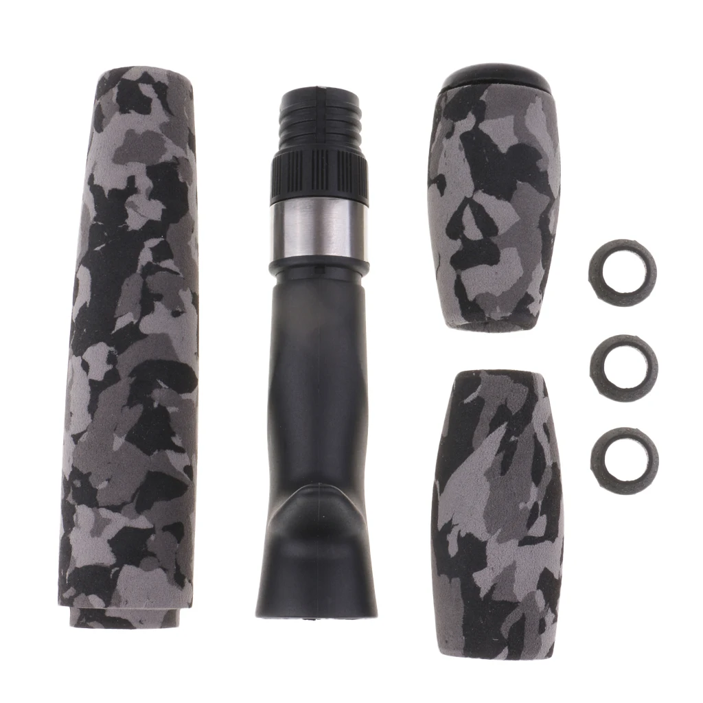 Fishing Rod Handle EVA Foam Split Pole Grips Replacement Part Fishing Replacement Tackles  for Rod Repair