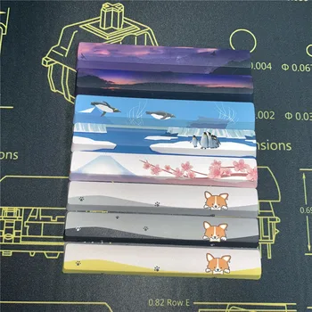 

Sublimation Craft OEM Profile 6.25U PBT Space Keycaps for Cherry MX Switches Mechanical Keyboard Colorful key cap Space