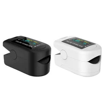 

IN STOCK Portable Fingertip Oximeter Oxygen Monitor SpO2 Mater O2 Saturation Tester with Lanyard for Heart Rate Monitoring