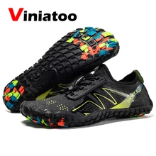 Мужская Летняя водонепроницаемая обувь; прогулочная быстросохнущая обувь; мужские пляжные сандалии; тапочки; детские дышащие кроссовки для плавания