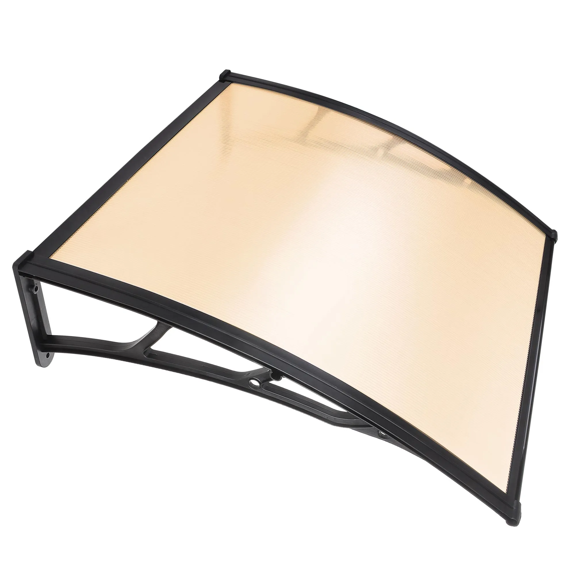 Yescom 40&quotx40" Patio Door Window Awning Canopy Cover UV Rain Snow Protection One-piece Polycarbonate Hollow Sheet | Дом и сад