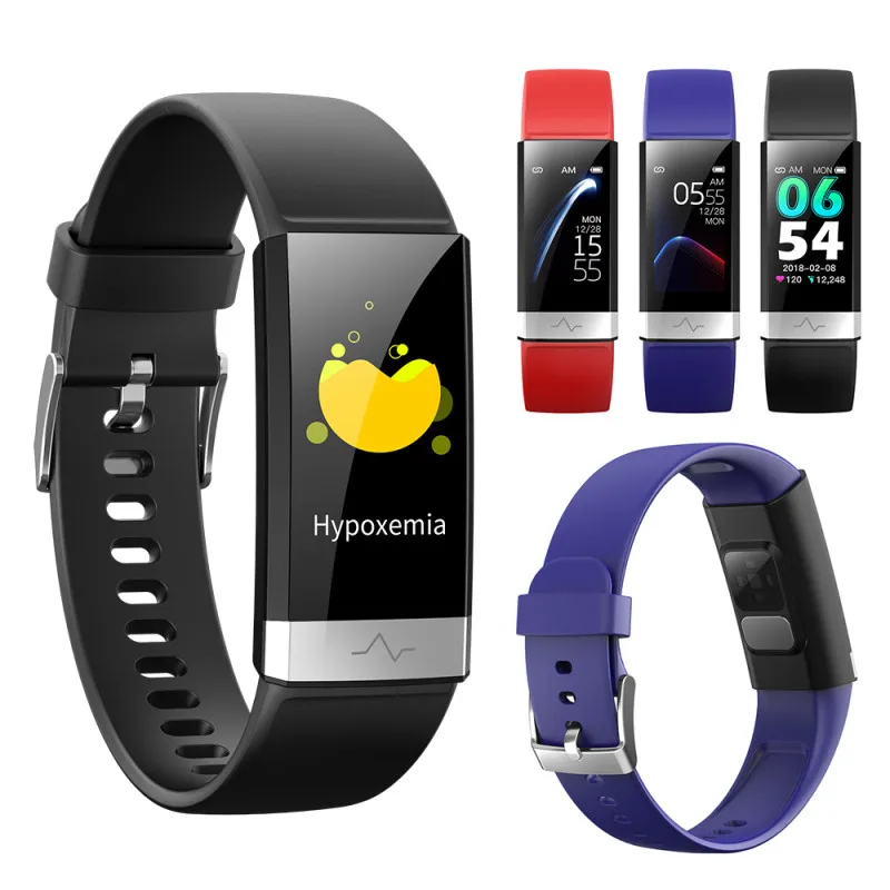 V19 ECG+ PPG O2 HRV анализ отслеживание движения напоминание о звонке IP68 водонепроницаемый смарт-Браслет Анти-потеря сигнализации Bluetooth браслеты