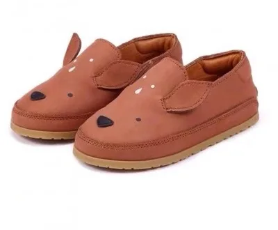 Loafers Обувь из натуральной кожи обувь для детей, брендовая одежда для девочек, повседневная обувь для мальчиков; Лоферы слипоны ручной работы из дышащего мягкого материала для детей на плоской подошве кеды для малышей - Цвет: Loafers