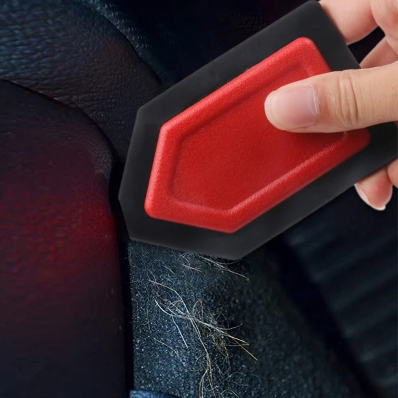 Removedor de pelo para mascotas, dispositivo de limpieza de piel de gato, alfombra, sofá, rascador de detalles de coche, cepillo de silicona para quitar pelusas de perro