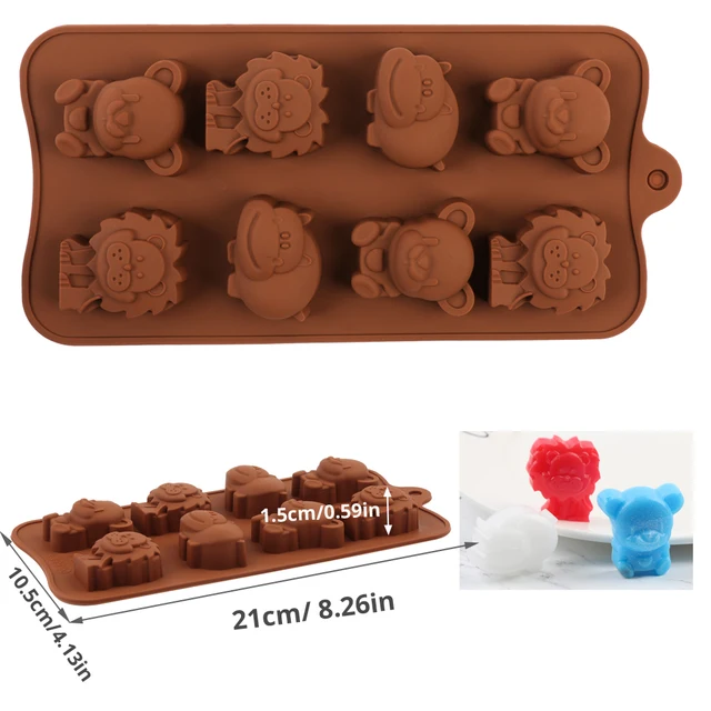 New Chocolate Molds Silicone Food Grade Non-stick Cake Baking Design Candy Mold SILICON 3D Mold Kitchen Gadget DIY Chocolate 19