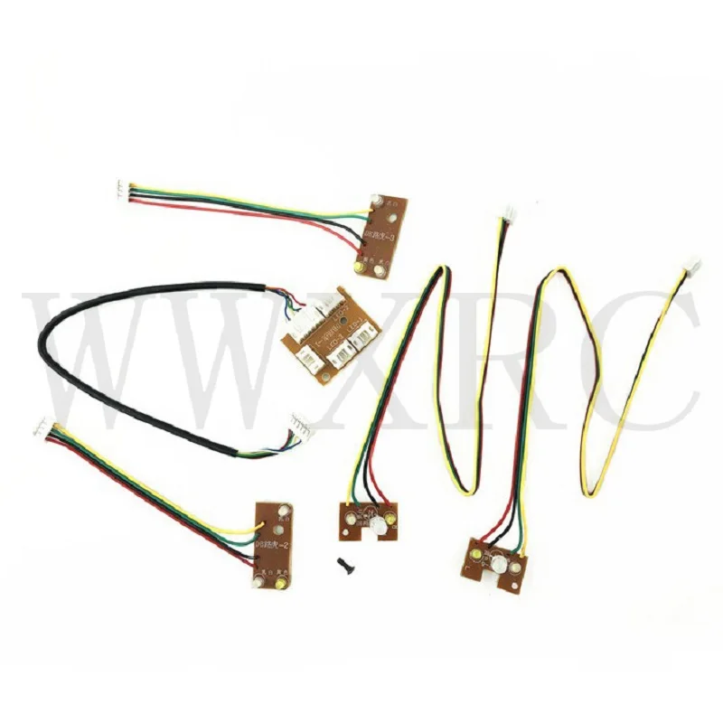 MN  ׷̵ Ƽ LED Ʈ, MN45 MN77 MN90 MN96 MN99S 1/12 RC ڵ, 6 