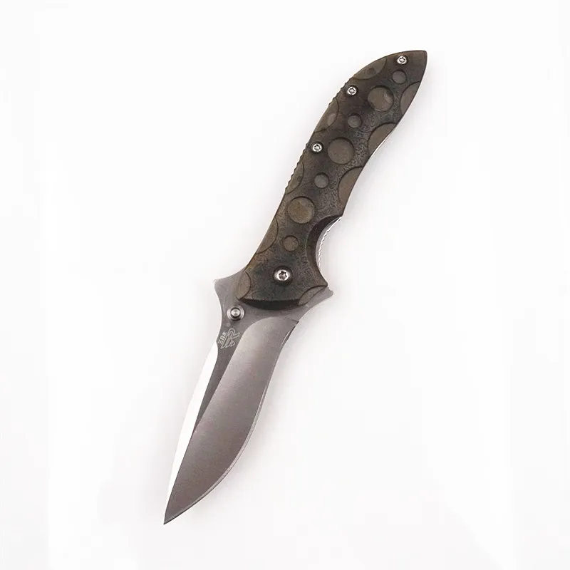 SANRENMU 7034 Карманный EDC Складной нож с карманным зажимом для кемпинга походов выживания