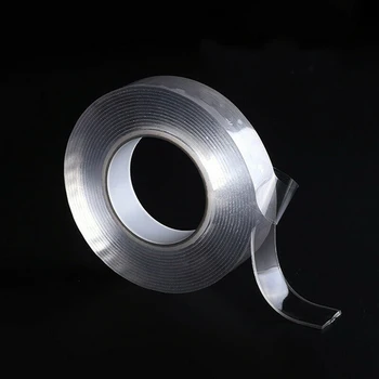 

Magic Double-sided Grip Tape Adhesive Washable Invisible Tapes Home Decor Tools