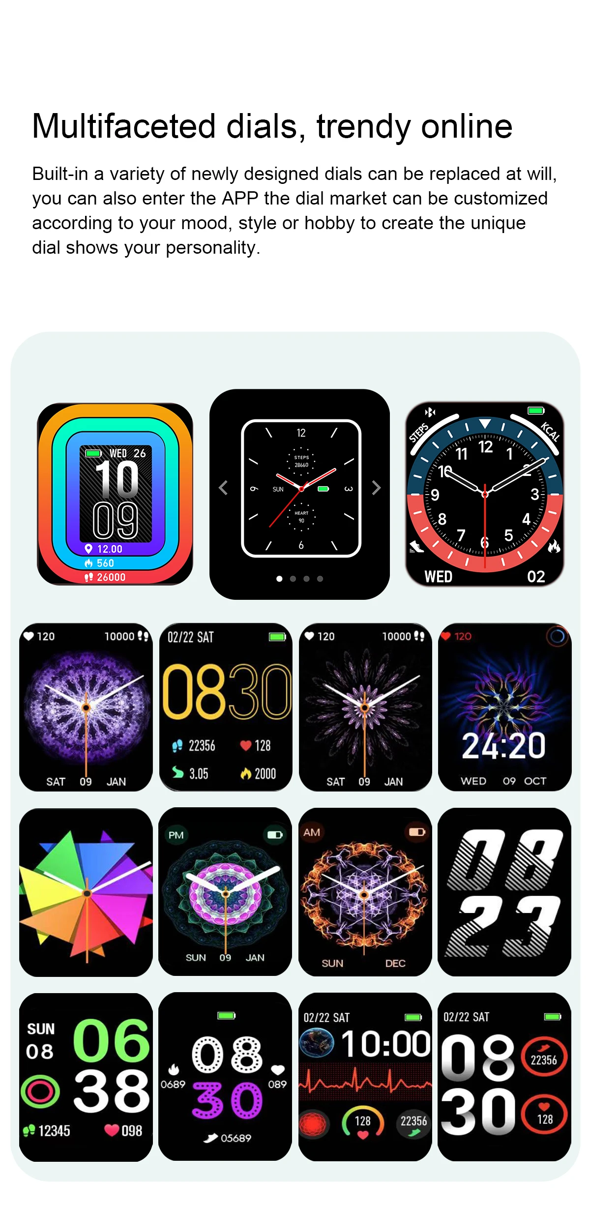 T42 Men Women Smart Watch Bluetooth Call Heart Rate Monitor Waterproof Fitness Tracker Sports Smartwatch For Xiaomi Huawei Phone
