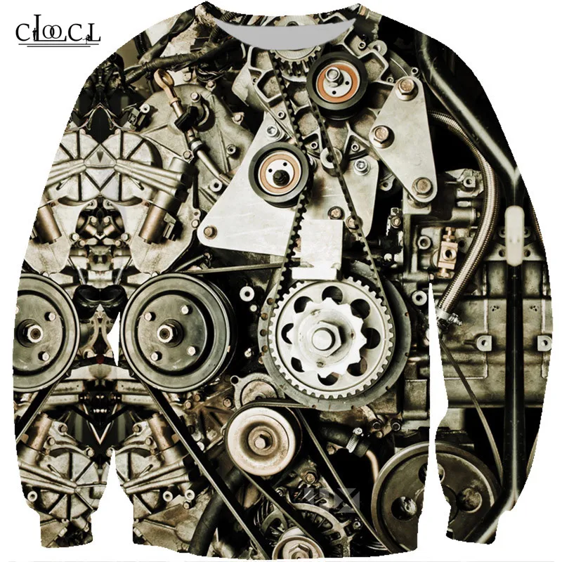 2019 Personalized Design T-Shirts Car Engine 3D Printed Sweatshirts Long Sleeve Hoodies Tshirt Tee Shirt Men Women Harajuku Tops (2)