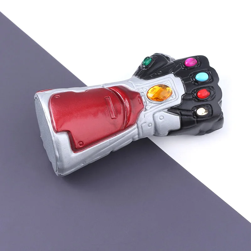 RJ Мстители Железный человек перчатки брелок танос пивной брелок-открывашка для женщин мужчин фильм вентиляторы автомобиль аксессуар ювелирный подарок