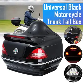 

Motorcycle Rear Trunk Tool Luggage Helmet Storage Box with Tail Light Universal For Honda/Yamaha/Suzuki