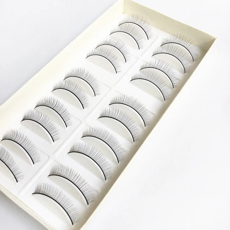 10 Pairs Set False Eyelashes Handmade Training Lashes For Beginners Teaching Lashes Eye Extension Tools Practice 5