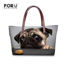 FORUDESIGNS/Бостонский терьер, сумки, женские ручные сумки, дизайнерские знаменитые женские большие сумки, пляжная сумка для дам, на плечо