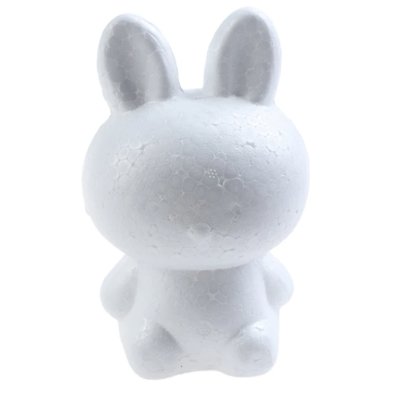 Моделирование животных форма белый полистирол пены шарики для DIY вечерние украшения - Цвет: Rabbit