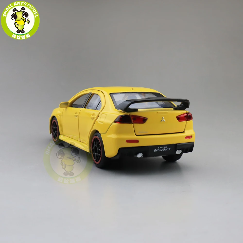 1/32 JACKIEKIM Mitsubishi Lancer EVO X 10 BBS RHD литая модель автомобиля игрушки для детей Подарки для мальчиков девочек