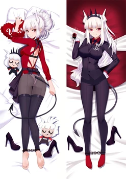 

2020 October Update Helltaker sexy girls pillow case pillow Covers anime throw Hugging Body pillowcase
