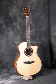 

Professional Solid Jumbo Guitar,41" guitar with Solid Spruce Top/ Laminated rosewood Body, guitars china with hard case,T-JB160C