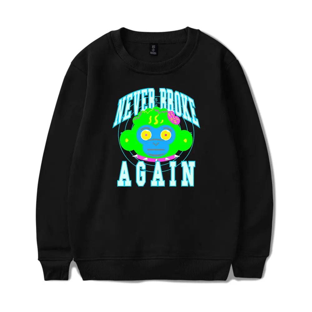 

YoungBoy Never Broke Again Bullseye Crew Neck Hoodie Letter Pattern Printed Harajuku Comfortable Hoodie Unisex O-Neck Hoodie
