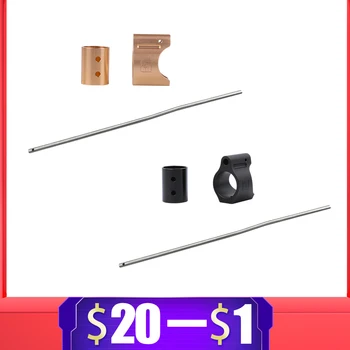 

Paintball Accessories for BD556 Outer Tube Barrel Pipe 7.5" 10.5" 14.5" for Kublai for M4 AEG BD556 Gel Blaster - Gas Tube/Set