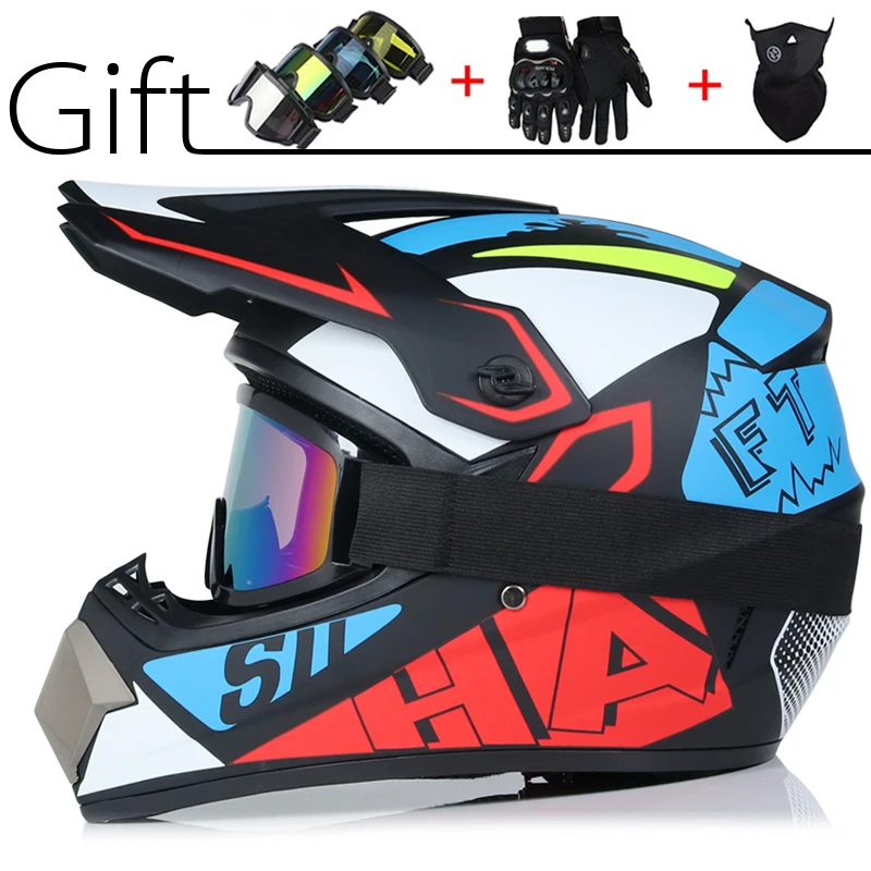Super-Cool-Motorcycle-Off-road-Helmet-ATV-Dirt-Bike-Helmet-MTB-Downhill-Full-Face-Helmet-Free (3)