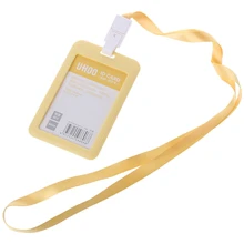 PP ID держатель для карт конфетных цветов именная бирка выставочные карты визитная карточка держатель LX9A