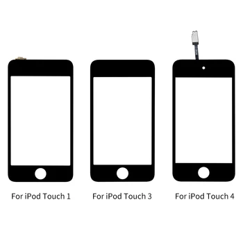

For iPod Touch 1/3/4 Generation Touch screen digitizer panel replacement part For iPod touch 1 3 4 Touch Panel screen