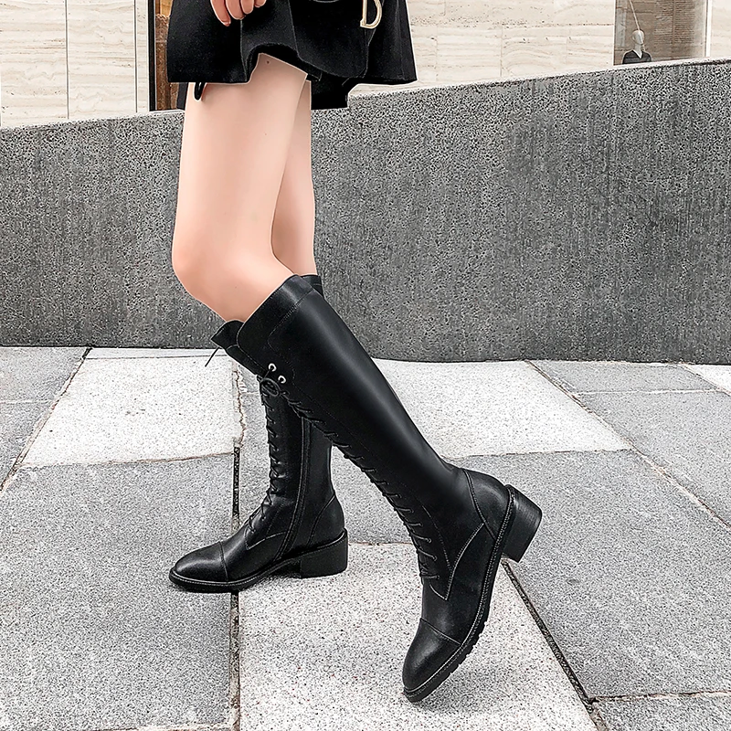casual knee high boots