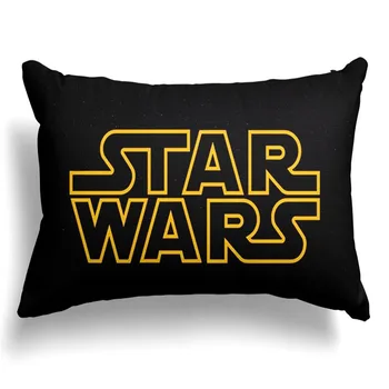 

Custom Sofa Bed Satr War Pillow Covers Cases Rectangle Pillowcases Zipper Multi Sides (One Side Print)#200620