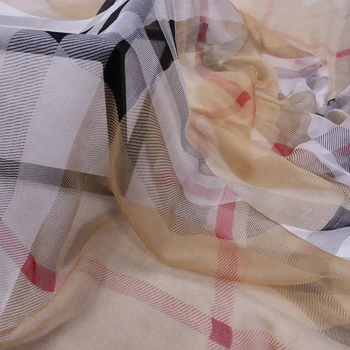 

sales promotion satin georgette breathable mulberry silk scarf fabric 25 yuan/meter