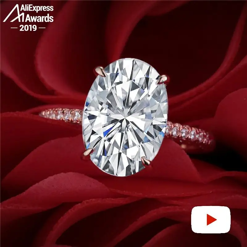 Oh My God So beautiful не поддельные круглые огранки S925 Серебряное кольцо SONA бриллиантовый
