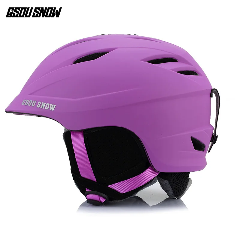 

GSOU SNOW Unisex Ski Helmet Breathable Ultralight Ski Helmet Adult Snowboard Men Women Winter Outdoor Sports Safety Helmet