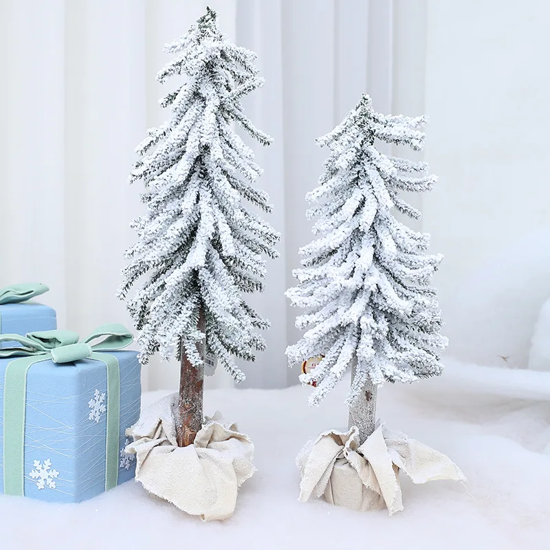 

Christmas Decorations Snow Flocking Christmas Trees Snowflakes Twigs Mulberry Trees Christmas Window Display Scene Home Decor
