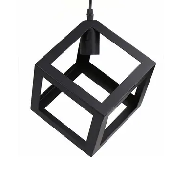 

Vintage Wrought Iron Chandelier Personality Creative Simple Restaurant Bar Living Room Single Head Chandelier