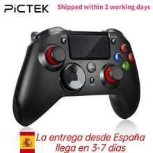 

PICTEK PC263 PS4 Controller USB Wireless Gamepad Android for Playstation 4 With Headset Jack Rechargeable PS4 Gaming Controller