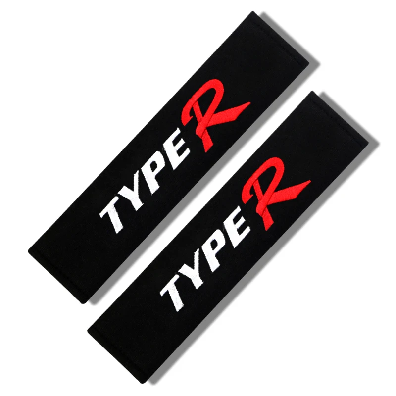 2pcs Car Styling Protect Shoulders Pads Case For Toyota TYPER Corolla Camry RAV4 Auto Seat Belt Cover Accessories Car-Styling