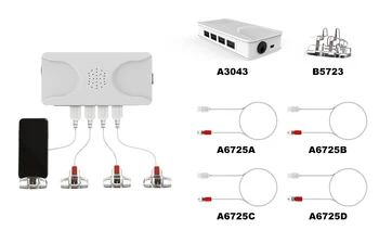 

4/6/8 port Inshow Vertical design wholesale Alarm controller for Cellphone