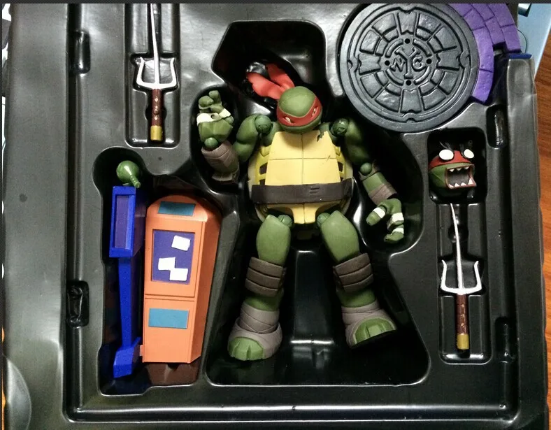 

Made in China Kaiyodo shan kou shi Teenage Mutant Ninja Turtles Leonardo Michelangelo Raphael Donatello