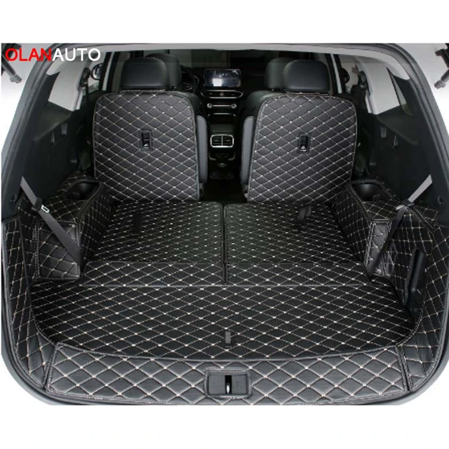 Fit for 2006-2020 Hyundai Santa Fe luggage compartment full coverage kit  trunk waterproof mat 5seats 6seats 7seats - AliExpress