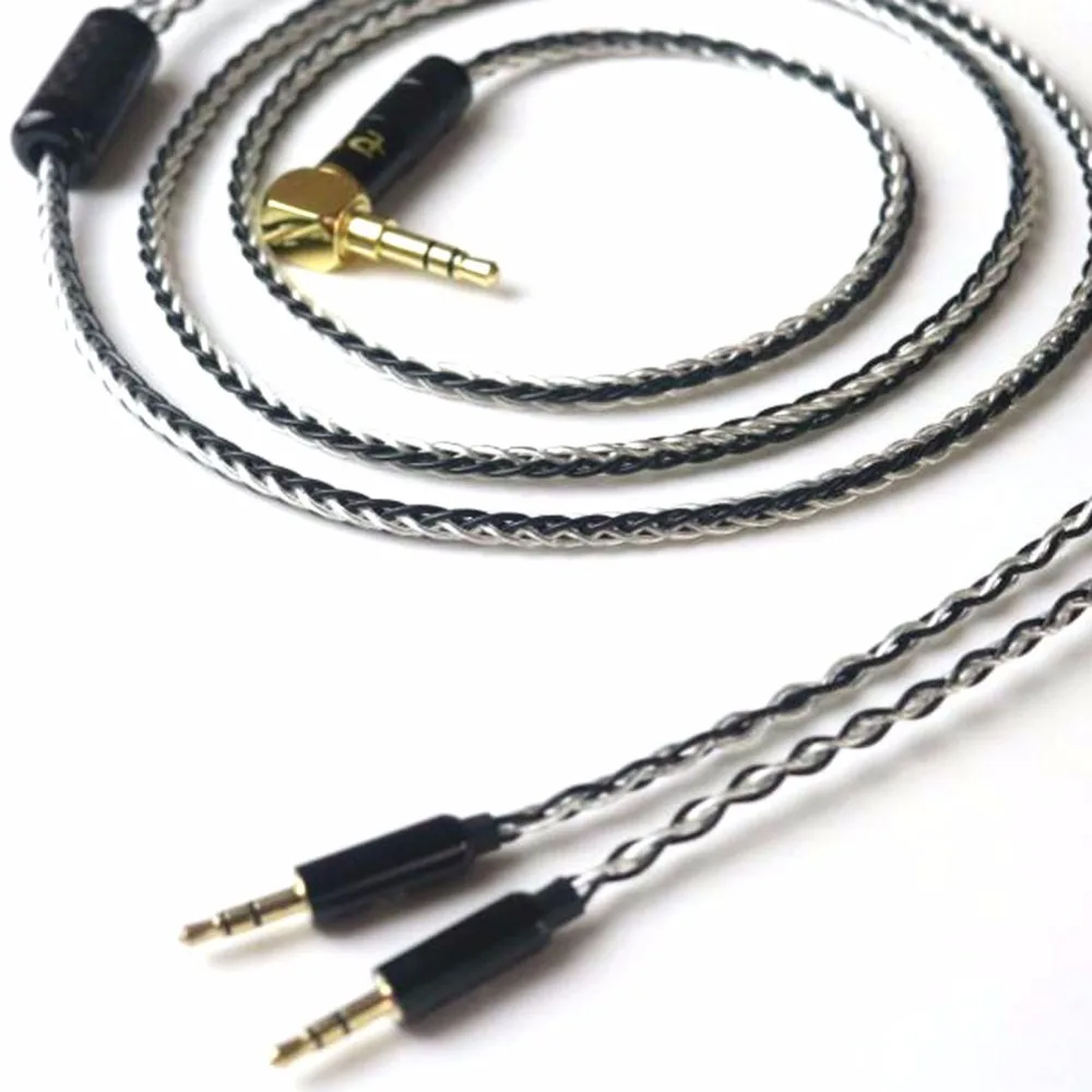 3 5 2 5 4 4mm Balanced Silver Plated Upgrade Cable for HE400i HE1000 HE6 HE500 he560 EDX V2 Headphones
