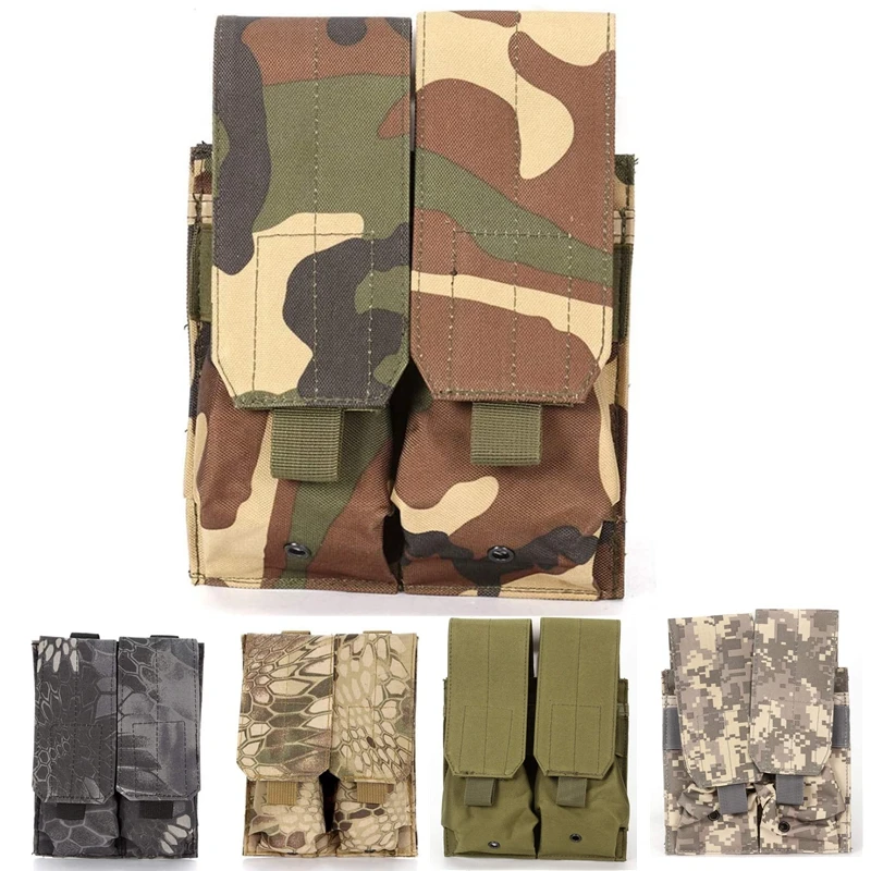Уличный Тактический M4 M16 5 56 мм MOLLE PALS двойной стек винтовки журнал Mag откидной