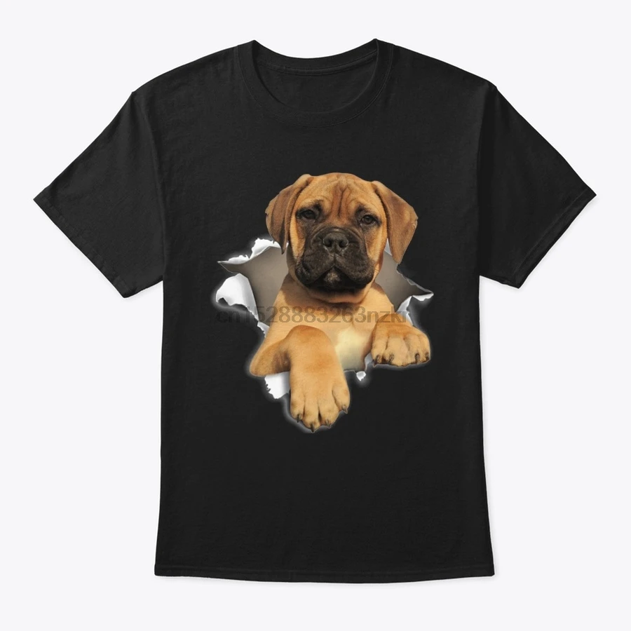 Мужская футболка Bullmastiff рваная Футболка женская | одежда