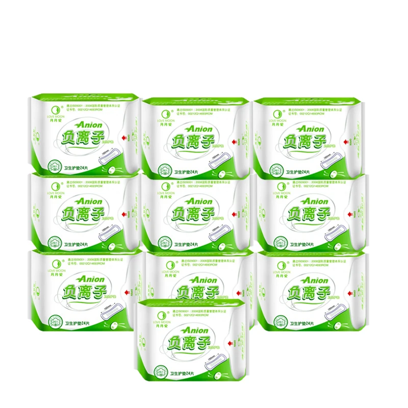 10Pack Anion Sanitary Pads Panty Liners Period Women Menstrual Pad For Remove Yeast Infection Kill Bacteria | Красота и здоровье