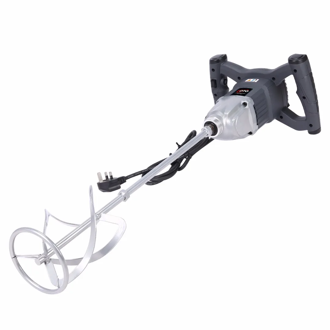 1600W 6 Speed Paddle Electric Mixer Stirrer Handheld Plaster Mortar Coating Mixer Industrial Mortar Mixer For Concrete Cement