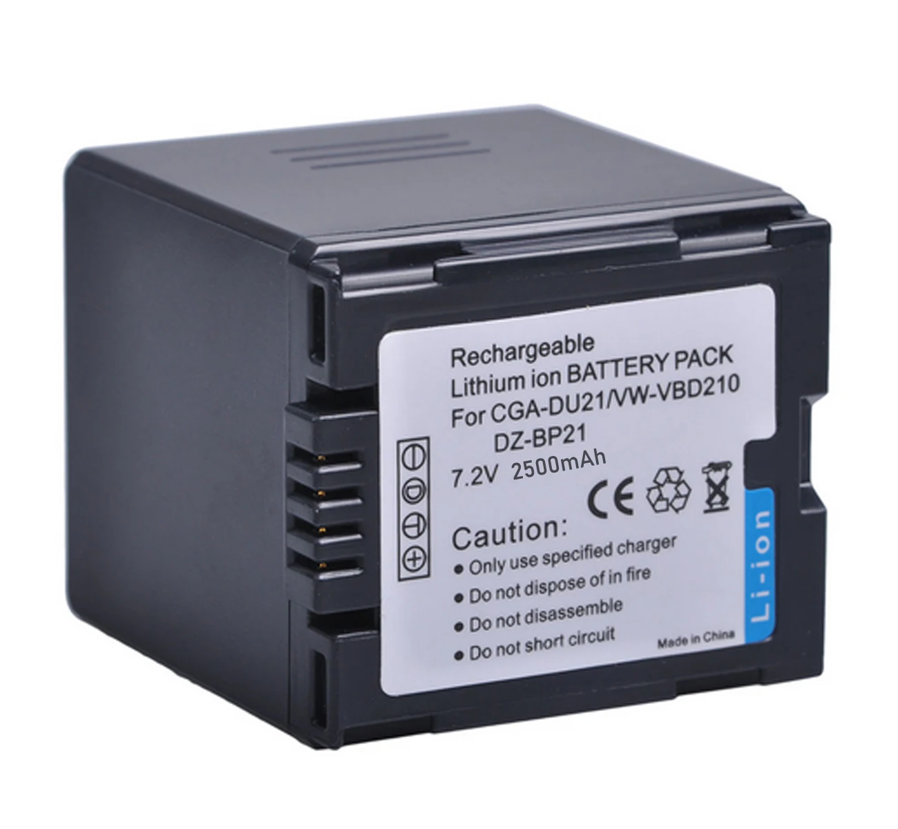 Батарейный блок для видеокамеры Panasonic VDR-D200, VDR-D210, VDR-D220, VDR-D230, VDR-D250, VDR-D300, VDR-D310, VDR-D400