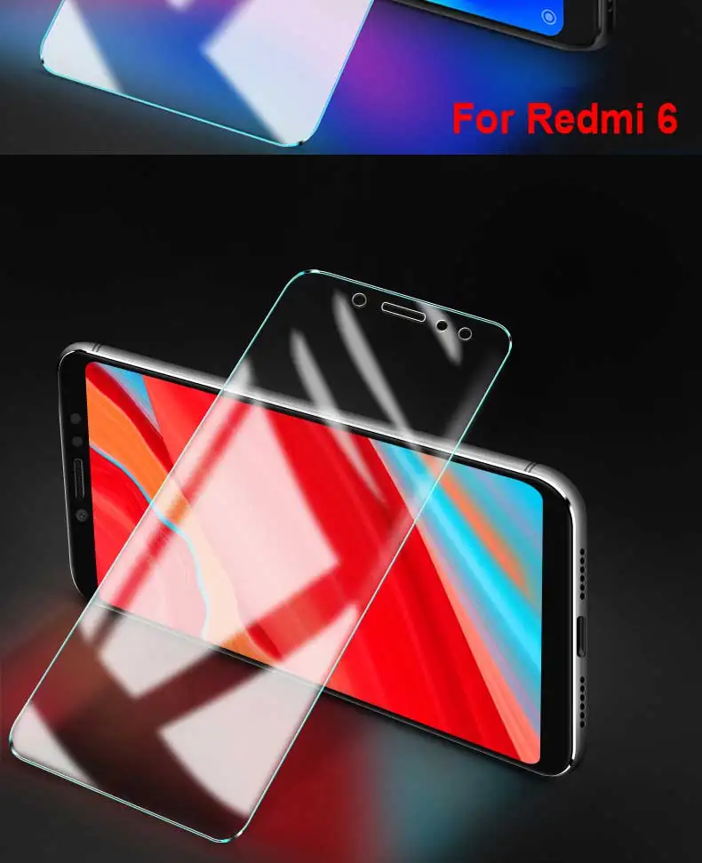 Закаленное стекло 9H для Xiaomi Redmi 7 7A 6 6A 5 Plus S2 Защитная пленка для экрана Redmi Note 5 6 7 8 Pro