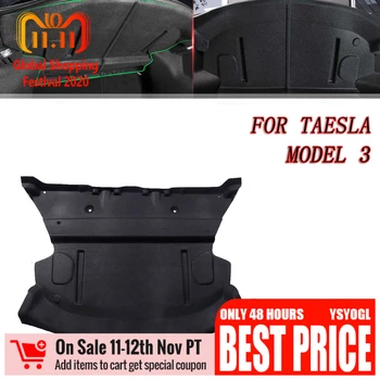 

2Pcs/Set Car Rear Trunk Soundproof Cotton Mat Sound Proof Deadening Protective Cover Sticker For Tesla Model 3 -2020 Accessories