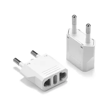 

US To EU Plug Adapter China American To European Travel Power Adapter AC Converter Electrical Outlet Socket